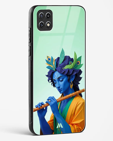 Melodies of Krishna Glass Case Phone Cover (Samsung)