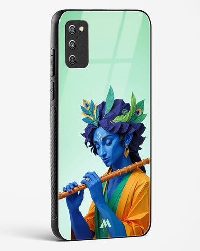 Melodies of Krishna Glass Case Phone Cover (Samsung)