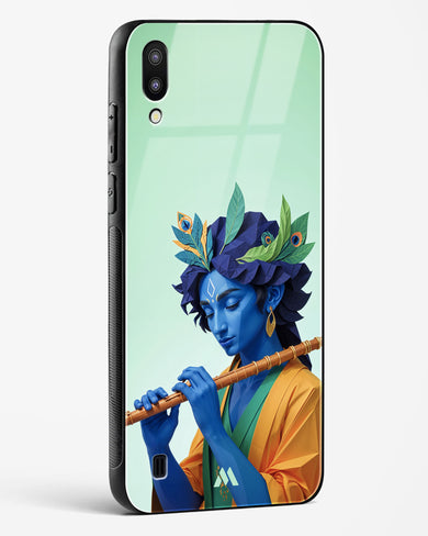 Melodies of Krishna Glass Case Phone Cover (Samsung)