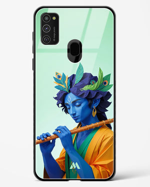 Melodies of Krishna Glass Case Phone Cover (Samsung)