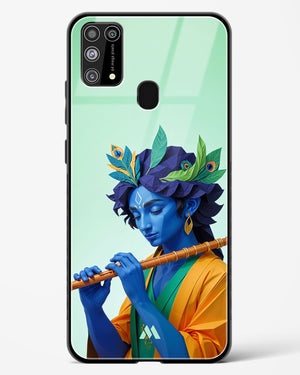 Melodies of Krishna Glass Case Phone Cover (Samsung)