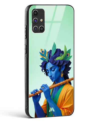 Melodies of Krishna Glass Case Phone Cover (Samsung)