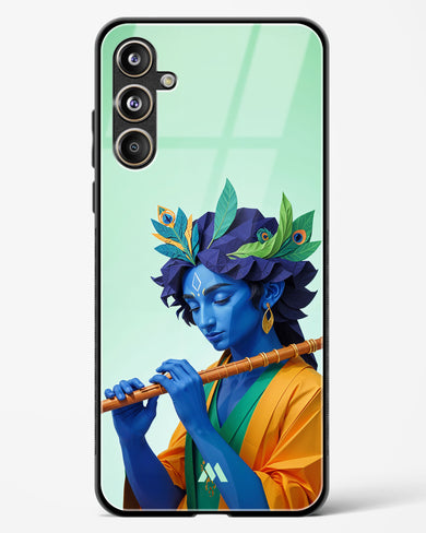 Melodies of Krishna Glass Case Phone Cover (Samsung)