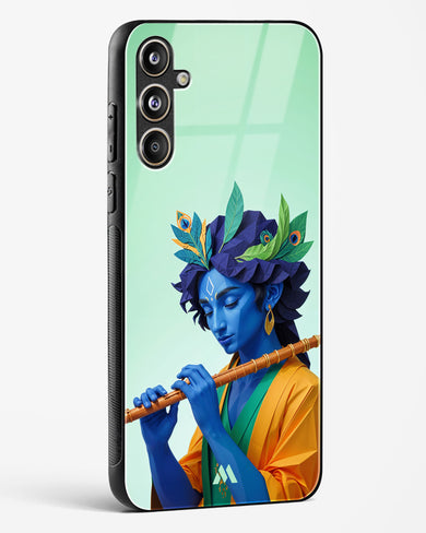 Melodies of Krishna Glass Case Phone Cover (Samsung)