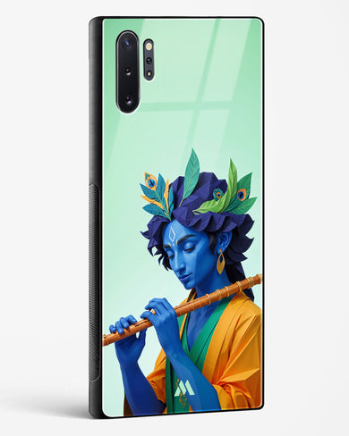 Melodies of Krishna Glass Case Phone Cover (Samsung)