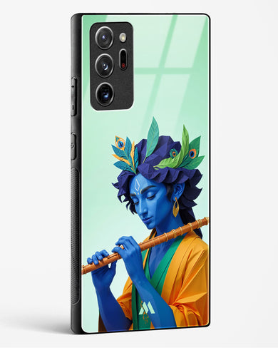 Melodies of Krishna Glass Case Phone Cover (Samsung)