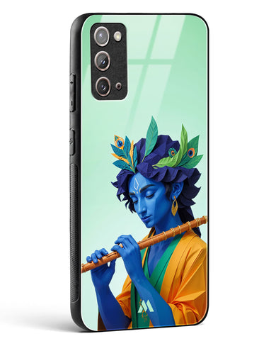 Melodies of Krishna Glass Case Phone Cover (Samsung)