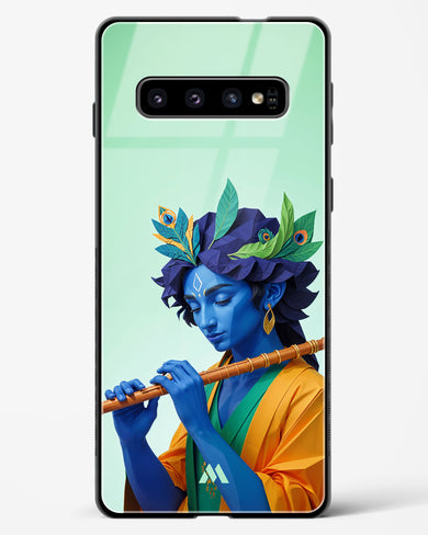 Melodies of Krishna Glass Case Phone Cover (Samsung)