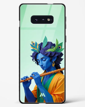 Melodies of Krishna Glass Case Phone Cover (Samsung)