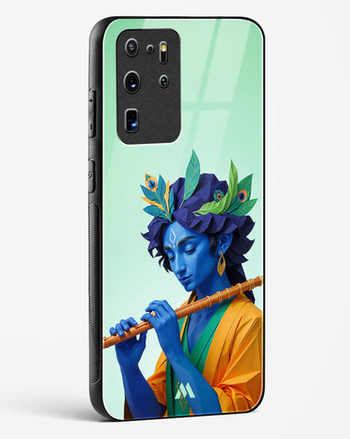 Melodies of Krishna Glass Case Phone Cover (Samsung)