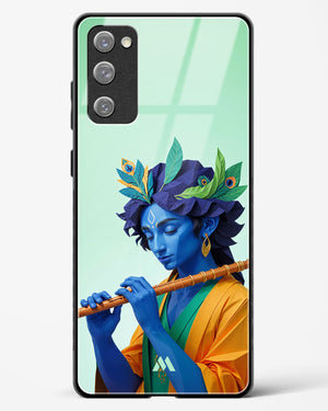 Melodies of Krishna Glass Case Phone Cover (Samsung)