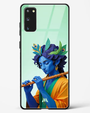 Melodies of Krishna Glass Case Phone Cover (Samsung)