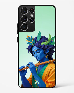 Melodies of Krishna Glass Case Phone Cover (Samsung)