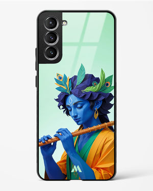 Melodies of Krishna Glass Case Phone Cover (Samsung)