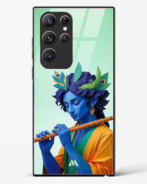 Melodies of Krishna Glass Case Phone Cover (Samsung)
