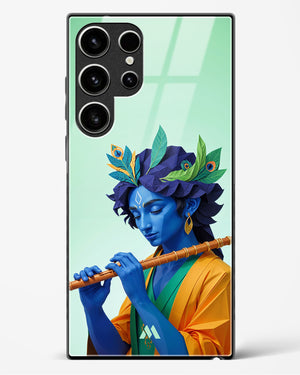 Melodies of Krishna Glass Case Phone Cover (Samsung)