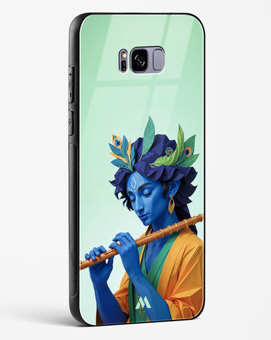 Melodies of Krishna Glass Case Phone Cover (Samsung)