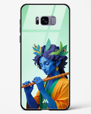 Melodies of Krishna Glass Case Phone Cover (Samsung)