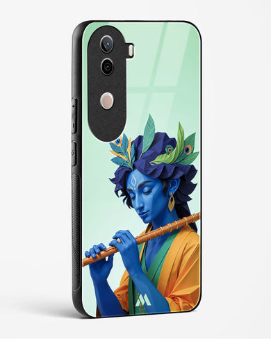 Melodies of Krishna Glass Case Phone Cover (Vivo)
