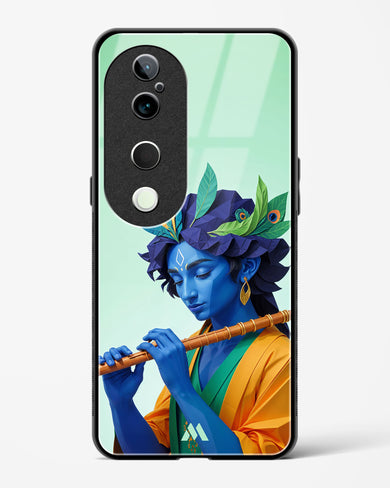 Melodies of Krishna Glass Case Phone Cover (Vivo)