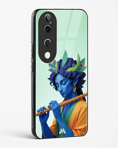 Melodies of Krishna Glass Case Phone Cover (Vivo)