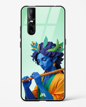Melodies of Krishna Glass Case Phone Cover (Vivo)