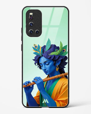 Melodies of Krishna Glass Case Phone Cover (Vivo)
