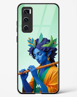 Melodies of Krishna Glass Case Phone Cover (Vivo)