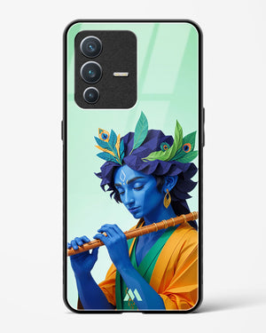 Melodies of Krishna Glass Case Phone Cover (Vivo)