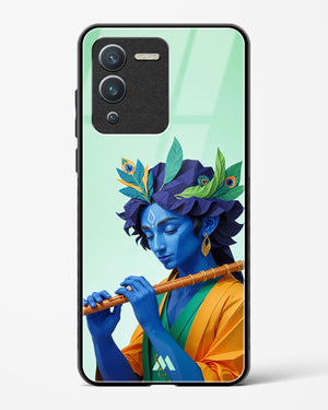 Melodies of Krishna Glass Case Phone Cover (Vivo)