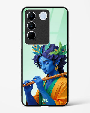 Melodies of Krishna Glass Case Phone Cover (Vivo)