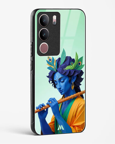 Melodies of Krishna Glass Case Phone Cover (Vivo)