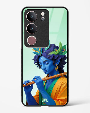 Melodies of Krishna Glass Case Phone Cover (Vivo)
