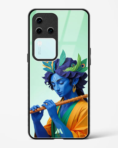 Melodies of Krishna Glass Case Phone Cover (Vivo)