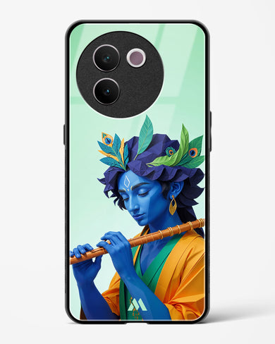 Melodies of Krishna Glass Case Phone Cover (Vivo)