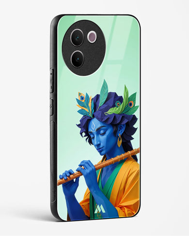 Melodies of Krishna Glass Case Phone Cover (Vivo)