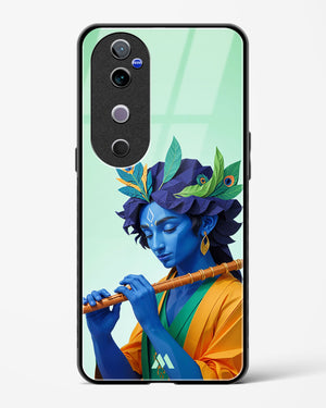 Melodies of Krishna Glass Case Phone Cover (Vivo)