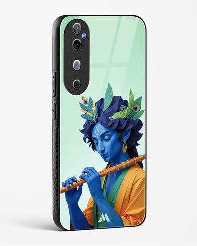 Melodies of Krishna Glass Case Phone Cover (Vivo)
