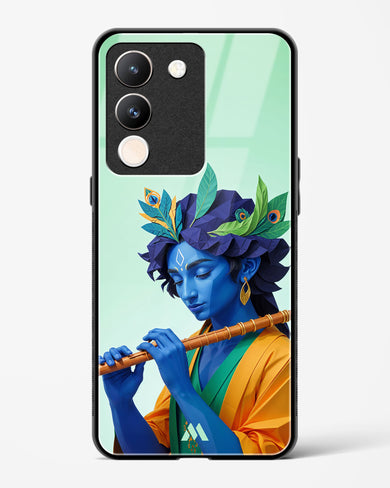 Melodies of Krishna Glass Case Phone Cover (Vivo)