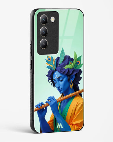 Melodies of Krishna Glass Case Phone Cover (Vivo)