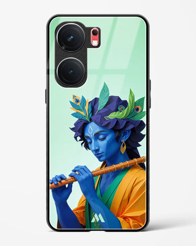 Melodies of Krishna Glass Case Phone Cover (Vivo)