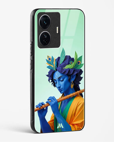 Melodies of Krishna Glass Case Phone Cover (Vivo)