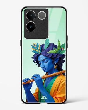 Melodies of Krishna Glass Case Phone Cover (Vivo)