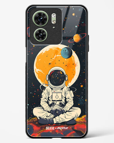 One with the Cosmos [BREATHE] Glass Case Phone Cover (Motorola)
