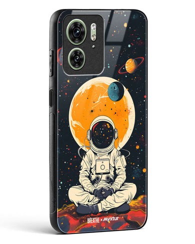 One with the Cosmos [BREATHE] Glass Case Phone Cover (Motorola)