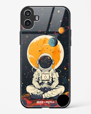 One with the Cosmos [BREATHE] Glass Case Phone Cover (Nothing)