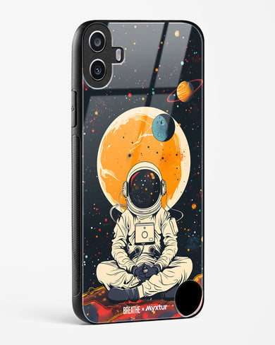 One with the Cosmos [BREATHE] Glass Case Phone Cover (Nothing)