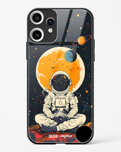 One with the Cosmos [BREATHE] Glass Case Phone Cover (Nothing)