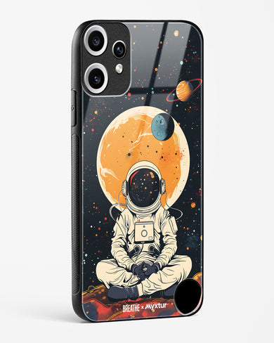 One with the Cosmos [BREATHE] Glass Case Phone Cover (Nothing)