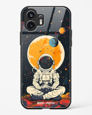 One with the Cosmos [BREATHE] Glass Case Phone Cover (Nothing)